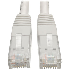 Eaton Tripp Lite Series Cat6 Gigabit Molded (UTP) Ethernet Cable (RJ45 M/M), PoE, White, 1 ft. (0.31 m) — N200-001-WH