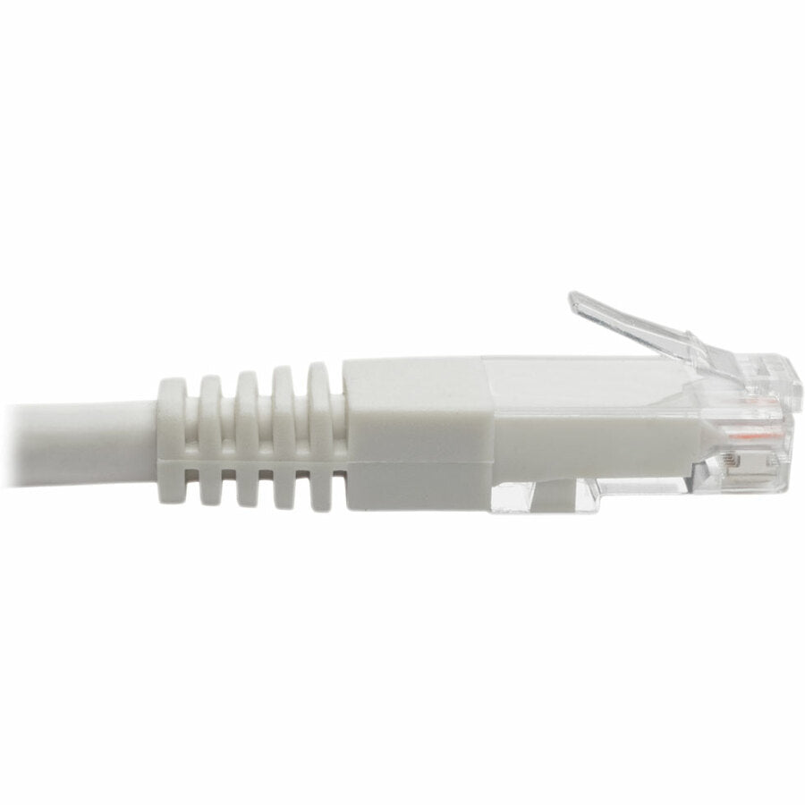 Eaton Tripp Lite Series Cat6 Gigabit Molded (UTP) Ethernet Cable (RJ45 M/M), PoE, White, 1 ft. (0.31 m) — N200-001-WH