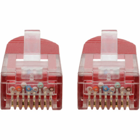 Eaton Tripp Lite Series Cat6 Gigabit Molded (UTP) Ethernet Cable (RJ45 M/M), PoE, Red, 3 ft. (0.91 m) — N200-003-RD