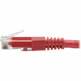 Eaton Tripp Lite Series Cat6 Gigabit Molded (UTP) Ethernet Cable (RJ45 M/M), PoE, Red, 3 ft. (0.91 m) — N200-003-RD