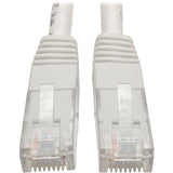 Eaton Tripp Lite Series Cat6 Gigabit Molded (UTP) Ethernet Cable (RJ45 M/M), PoE, White, 6 ft. (1.83 m) — N200-006-WH