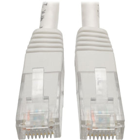 Eaton Tripp Lite Series Cat6 Gigabit Molded (UTP) Ethernet Cable (RJ45 M/M), PoE, White, 6 ft. (1.83 m) — N200-006-WH