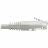 Eaton Tripp Lite Series Cat6 Gigabit Molded (UTP) Ethernet Cable (RJ45 M/M), PoE, White, 6 ft. (1.83 m) — N200-006-WH