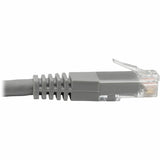 Eaton Tripp Lite Series Cat6 Gigabit Molded (UTP) Ethernet Cable (RJ45 M/M), PoE, Gray, 10 ft. (3.05 m) — N200-010-GY