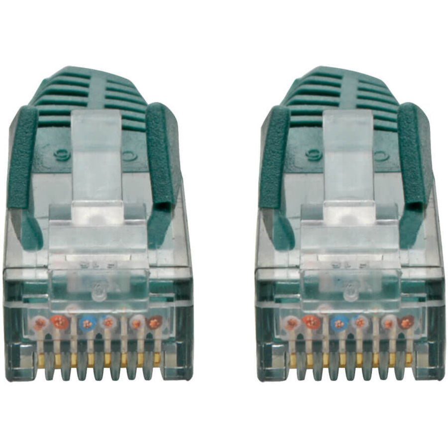 Eaton Tripp Lite Series Cat6 Gigabit Snagless Molded (UTP) Ethernet Cable (RJ45 M/M), PoE, Green, 4 ft. (1.22 m) — N201-004-GN