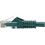 Eaton Tripp Lite Series Cat6 Gigabit Snagless Molded (UTP) Ethernet Cable (RJ45 M/M), PoE, Green, 4 ft. (1.22 m) — N201-004-GN