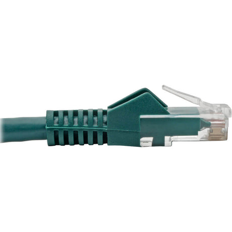 Eaton Tripp Lite Series Cat6 Gigabit Snagless Molded (UTP) Ethernet Cable (RJ45 M/M), PoE, Green, 4 ft. (1.22 m) — N201-004-GN