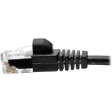 Eaton Tripp Lite Series Cat6a 10G Snagless Molded Slim UTP Ethernet Cable (RJ45 M/M), Black, 3 ft. (0.91 m) — N261-S03-BK