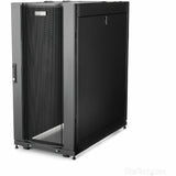 StarTech.com 4-Post 25U Server Rack Cabinet, 19" Data Rack Cabinet for Computer / IT Equipment, Home Network Rack, Half Height Server Rack — RK2537BKM