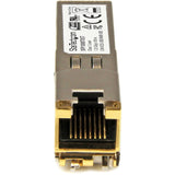 StarTech.com MSA Uncoded SFP Module - 1000BASE-TX - 1GE Gigabit Ethernet SFP SFP to RJ45 Cat6/Cat5e Transceiver Module - 100m — SFP1000TXST