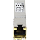 StarTech.com MSA Uncoded SFP+ Module - 10GBASE-T - 10GE Gigabit Ethernet SFP+ SFP to RJ45 Cat6/Cat5e Transceiver Module - 30m — SFP10GBTST