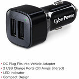 CyberPower TR22U3A USB Charger with 2 Type A Ports — TR22U3A