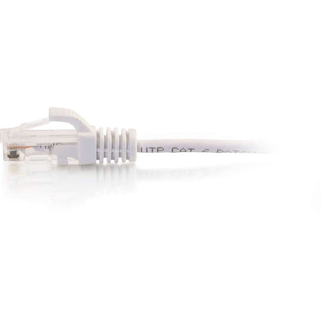 C2G 5ft Cat6 Ethernet Cable - Slim - Snagless Unshielded (UTP) - White — 01187