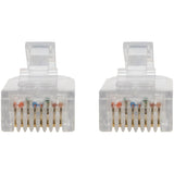 Eaton Tripp Lite Series Cat6 Gigabit Snagless Slim UTP Ethernet Cable (RJ45 M/M), PoE, Blue, 6-in. (15.24 cm) — N201-S6N-BL