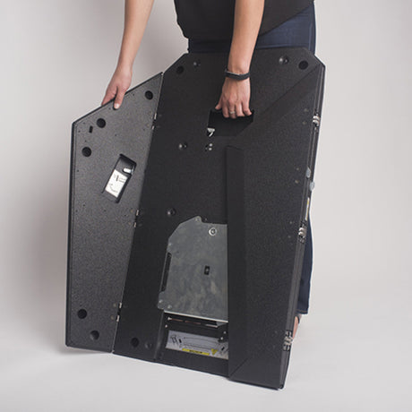 Chief Portable Flat Panel Stand - Height Adjustments of 45-72" - Black — PRSU