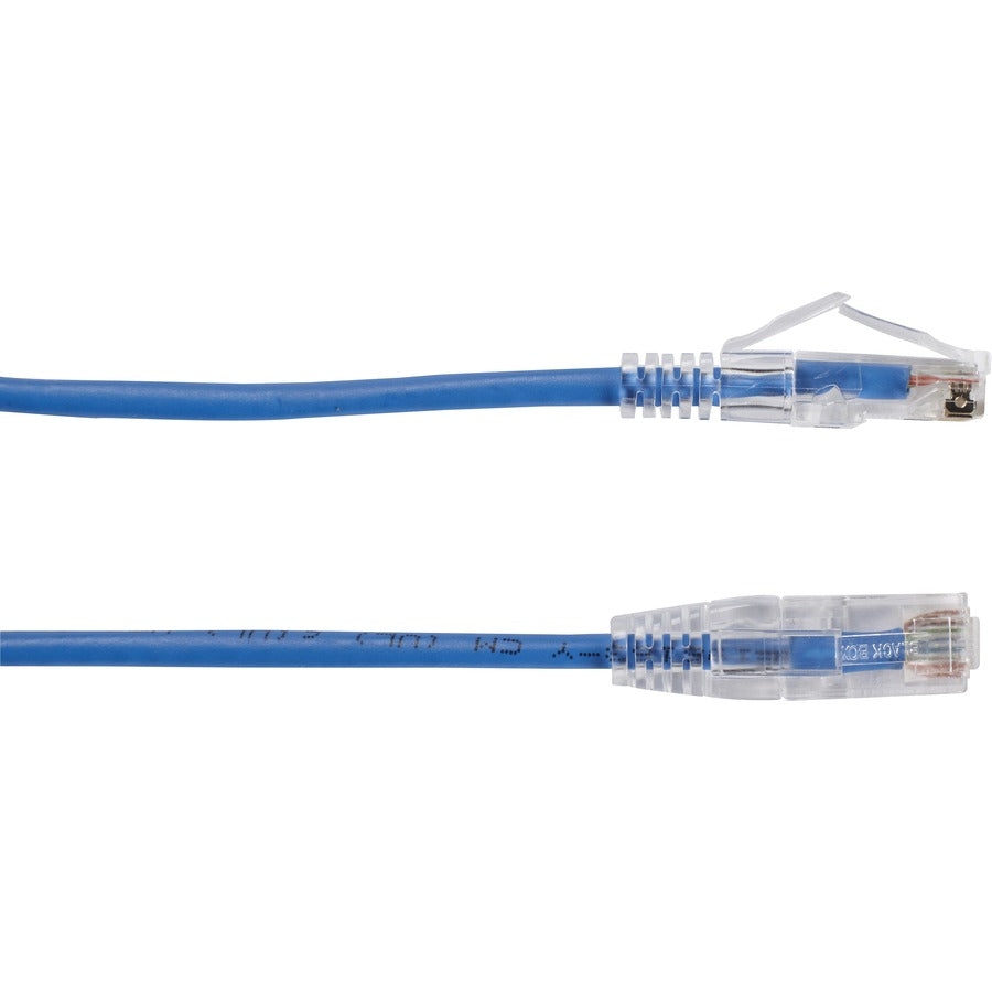 Black Box Slim-Net Cat.6a UTP Patch Network Cable — C6APC28-BL-05