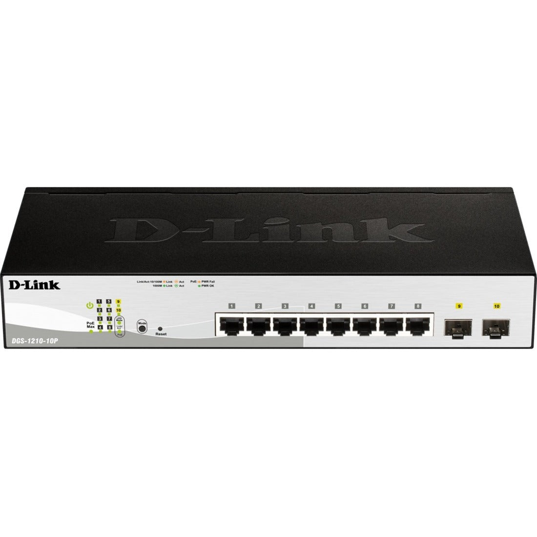 D-Link DGS-1210-10MP Ethernet Switch — DGS-1210-10MP