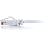 C2G 1ft Cat5e Snagless Unshielded (UTP) Network Patch Cable - White — 29952