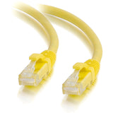 C2G-1ft Cat5e Snagless Unshielded (UTP) Network Patch Cable - Yellow — 22105