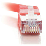 C2G-3ft Cat5e Molded Shielded (STP) Network Patch Cable - Red — 27242