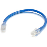 C2G 1ft Cat5e Non-Booted Unshielded Network Patch Ethernet Cable - Blue — 25462