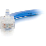 C2G 1ft Cat5e Non-Booted Unshielded Network Patch Ethernet Cable - Blue — 25462