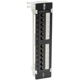 Eaton Tripp Lite Series Cat6 Wall-Mount 12-Port Patch Panel - PoE+ Compliant, 110/Krone, 568A/B, RJ45 Ethernet, TAA — N250-P12