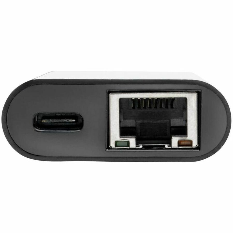 Eaton Tripp Lite Series USB-C to Gigabit Network Adapter with 60W USB-C PD Charging - Thunderbolt 3, Black — U436-06N-GB-C
