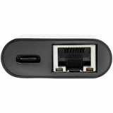Eaton Tripp Lite Series USB-C to Gigabit Network Adapter with 60W USB-C PD Charging - Thunderbolt 3, Black — U436-06N-GB-C