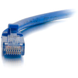 C2G 1ft Cat6 Cable - Snagless Unshielded (UTP) Ethernet Cable - Network Patch Cable - PoE - Blue — 27140