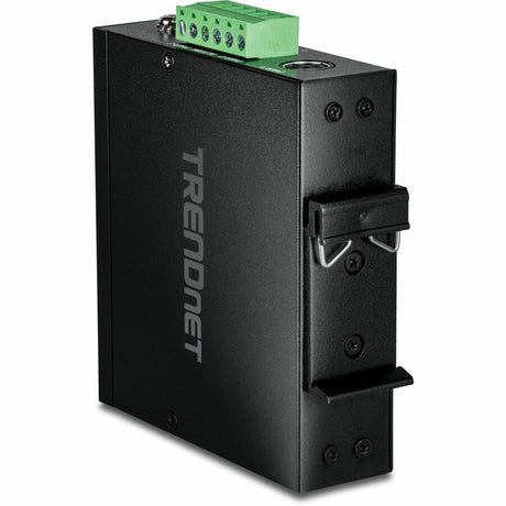 TRENDnet Hardened Industrial SFP to Gigabit UPoE Media Converter; IP30 Rated Housing; Includes DIN-rail & Wall Mounts; Operating Temp. -40 to 75 ?C (-40 to 167 ?F); TI-UF11SFP