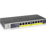 Netgear 8-port Gigabit Ethernet PoE+ Unmanaged Switch (GS108PP) — GS108PP-100NAS