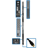 Tripp Lite by Eaton 10kW 200-240V 3PH Monitored PDU - LX Interface, Gigabit, 48 Outlets, L15-30P, LCD, 1.8 m Cord, 0U 1.8 m Height, TAA — PDU3EVN6L1530B
