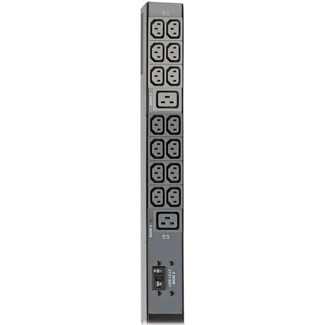 Tripp Lite by Eaton 10kW 200-240V 3PH Monitored PDU - LX Interface, Gigabit, 48 Outlets, L15-30P, LCD, 1.8 m Cord, 0U 1.8 m Height, TAA — PDU3EVN6L1530B