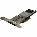 StarTech.com Dual Port 40G QSFP+ Network Card - Intel XL710 Open QSFP+ Converged Adapter PCIe 40 Gigabit Fiber Ethernet Server 40GbE NIC — PEX40GQSFDPI