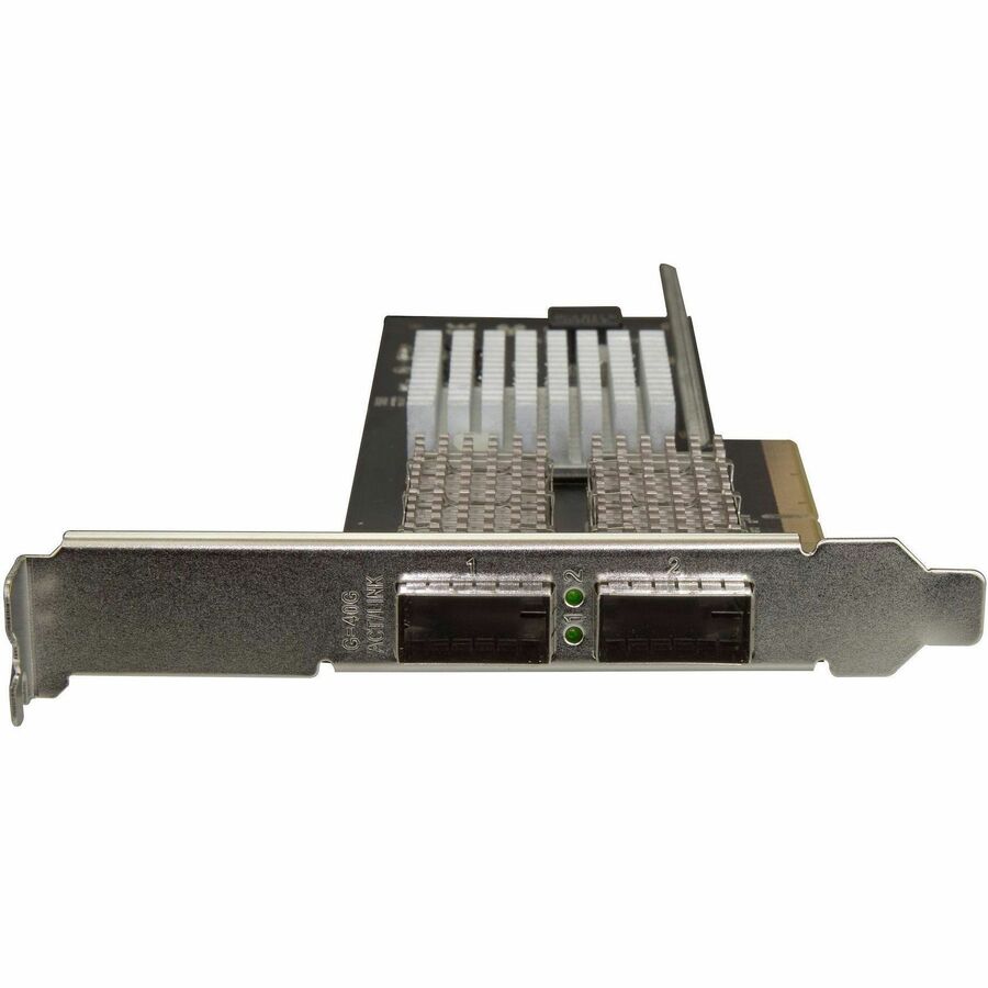 StarTech.com Dual Port 40G QSFP+ Network Card - Intel XL710 Open QSFP+ Converged Adapter PCIe 40 Gigabit Fiber Ethernet Server 40GbE NIC — PEX40GQSFDPI