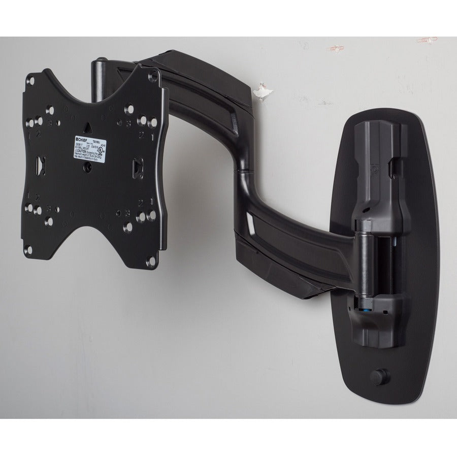 Chief Thinstall Swing Arm Metal Stud Wall Plate - Black — TASMSB