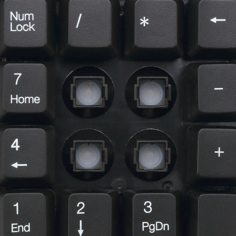 Adesso Wireless Spill Resistant 18-Key Numeric Keypad — WKB-6010UB