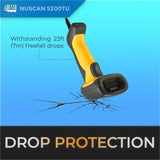 Adesso NuScan 5200TU- Antimicrobial & Waterproof 2D Barcode Scanner — NuScan 5200TU