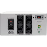 Tripp Lite by Eaton Isolator Series Dual-Voltage 115/230V 1000W 60601-1 Medical-Grade Isolation Transformer, C14 Inlet, 8 C13 Outlets — IS1000HGDV