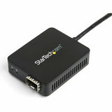 StarTech.com USB 3.0 to Fiber Optic Converter - USB to Open SFP Adapter - Gigabit Network Adapter Multi Mode(MMF)/Single Mode Fiber(SMF) — US1GA30SFP