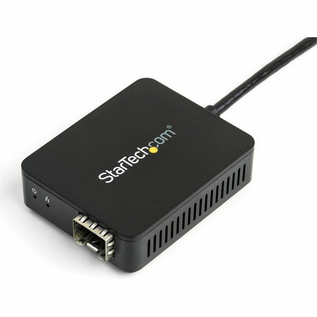 StarTech.com USB 3.0 to Fiber Optic Converter - USB to Open SFP Adapter - Gigabit Network Adapter Multi Mode(MMF)/Single Mode Fiber(SMF) — US1GA30SFP