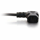 C2G 6ft Universal Power Cord - Right Angle Power Cord - 18 AWG - NEMA 5-15P to IEC320C13R - TAA Compliant — 03152