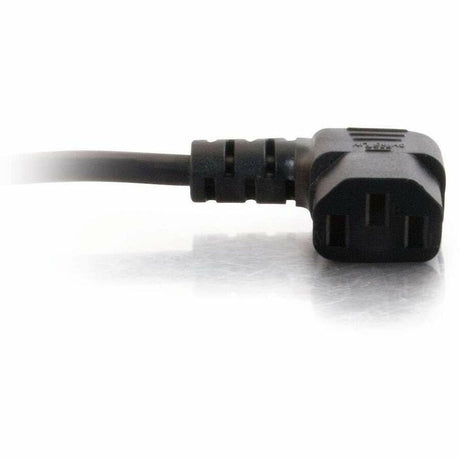 C2G 6ft Universal Power Cord - Right Angle Power Cord - 18 AWG - NEMA 5-15P to IEC320C13R - TAA Compliant — 03152