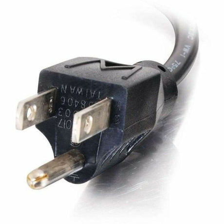 C2G 6ft Universal Power Cord - Right Angle Power Cord - 18 AWG - NEMA 5-15P to IEC320C13R - TAA Compliant — 03152