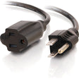 C2G 6ft Power Extension Cord - 18 AWG - NEMA 5-15P to NEMA 5-15R — 03115
