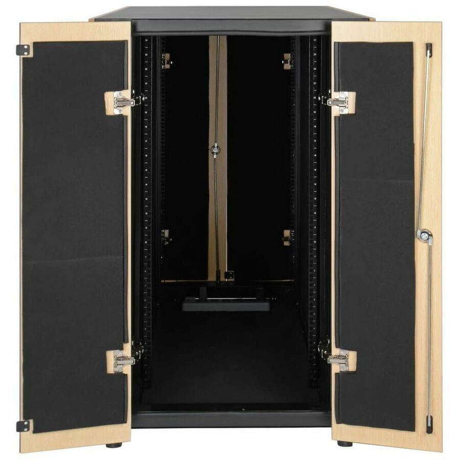 Tripp Lite by Eaton 24U Soundproof Rack Enclosure Server Cabinet Quiet Acoustic — SRQ24U