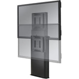 Chief X-Large Electric Height Adjustable Floor Support Display Mount - Black — XFD1U