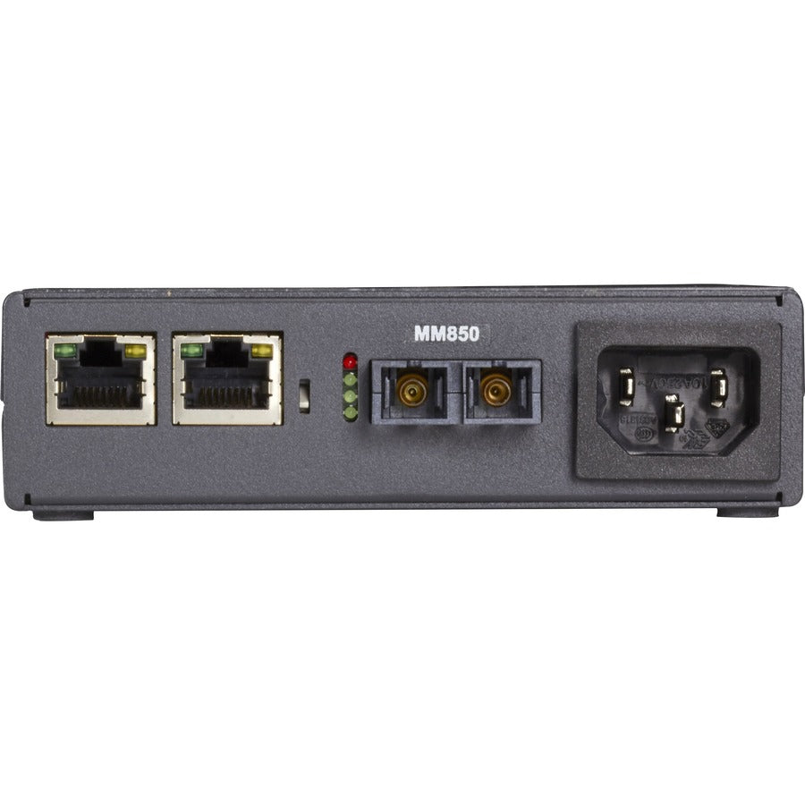 Black Box Gb ETH MED CONV 2-10/100/1000 COP 100/1000 MM FBR 850nm 0.5km SC — LGC5151A