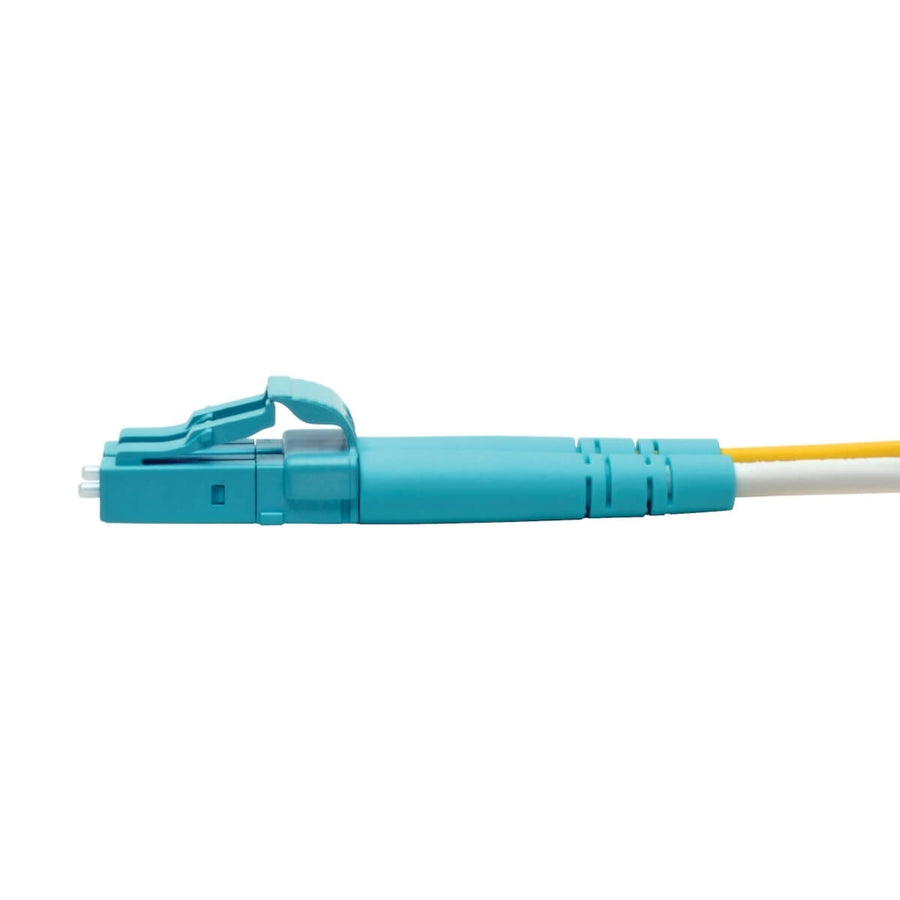 Eaton Tripp Lite Series 100G Duplex Multimode 50/125 OM5 LSZH Fiber Optic Cable (LC/LC), Lime Green, 3 m — N820-03M-OM5